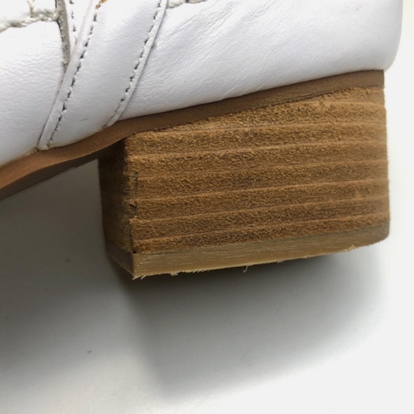 Jeffrey Campbell Cutout Taggart Booties | White Leather | - Picture 6 of 16